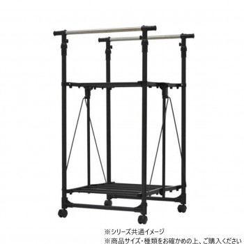 人気 おすすめ 定番 冬 新生活 ギフト 寒さ 対策 プレゼント B.Bファニシング ワンタッチ収納洗濯物干しラック ブラック ONLR-0040BLK 家具 収納 ラック | 関連単語 収納棚 ワゴン 扉付き収納 カラーボックス テレビボード 引き出し収納 オープンラック｜創造生活館
