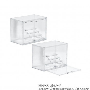 人気 おすすめ 定番 冬 新生活 ギフト 寒さ 対策 プレゼント B.Bファニシング ラダー付きマルチクリアボックス(2個セット) ラダー付きクリア ONLS0131RACLR 家具 収納 ラック | 関連単語 チェスト スチールラック キッチンラック シューズラック 衣装ケース