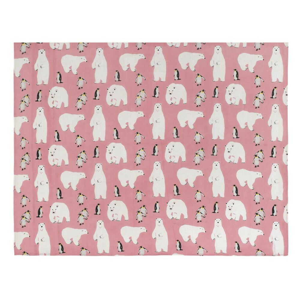 家具 インテリア おしゃれ マルチクロス アークティックライフ ピンク 145 225cm 可愛いペンギンとシロクマのコラボマルチクロス おすすめ 送料無料 Educaps Com Br