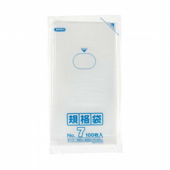 LD規格袋 厚み0.030mm No.7 透明 100枚&times;10冊&times;10箱 K-07 人気 商品 送料無料 父の日 日用雑貨｜創造生活館 18,604円