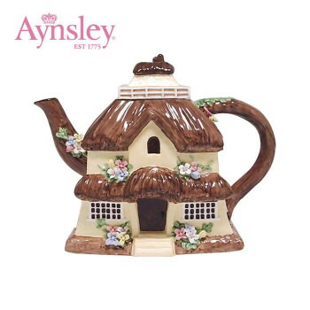 Aynsley エインズレイ イギリスの家 ティーポット コーンウォール