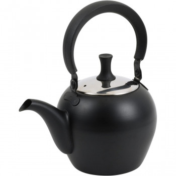 パール金属 ジャストサイズ ステンレス製ティーポット600ml ブラック HB-5373