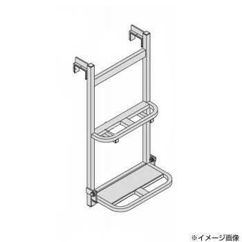 単四電池 アイデア 3本 アオリに掛ける昇降ステップ Diy 工具 付き トラック荷台昇降ステップ グッズ 踏み台 トラックステッパー40cm幅 Ts 840dw アオリ引っ掛けタイプ 便利 お得 な全国一律 送料無料 創造生活館