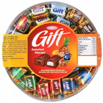コンパウンドチョコレートに3種類のクリームを詰めたアソート♪