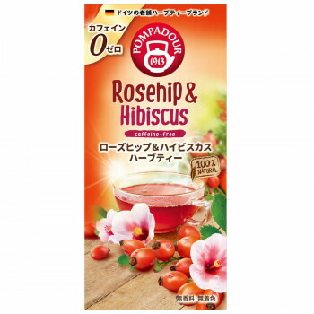 お取り寄せグルメ 食べ物 ポンパドール ハーブティーローズヒップ ハイビスカス10tb 12セット お得 な全国一律 送料無料 Lojascarrossel Com Br