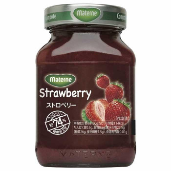 穀物 フルーツを砂糖で煮たヨーロッパ伝統なデザート。