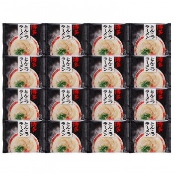 おいしく 健康 グルメ 博多とんこつラーメン 16食セット FHR-16 お得 な 送料無料 人気