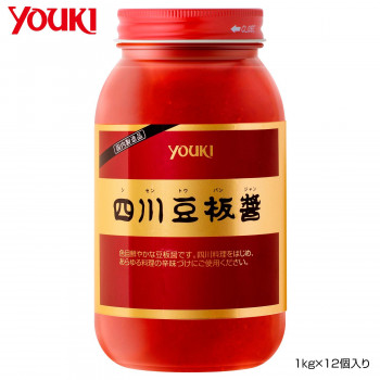 Youki ユウキ食料品 四川豆板醤 1kg 12個木戸口 信望 商品 貨物輸送無料 Loadedcafe Com