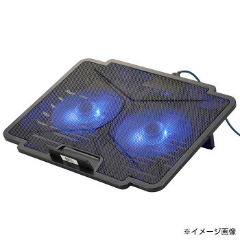 アイデア 便利 グッズ OHM ノートパソコンクーラー 2ファン PC-SC01-K お得 な全国一律 送料無料