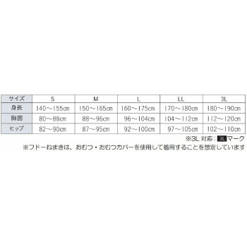 介護用品関連フドーねまきBスリーシーズンブルーLL106815オススメ送料無料