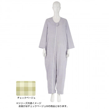 アイデア 便利 グッズ フドーねまきB 厚手 チェックベージュ M 106893 お得 な全国一律 送料無料
