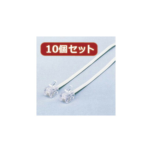 せまい所でもラクラク導線 6極4芯スリムモジュラケーブル 5m  身寄り用モジュラ差し込みとマイコン・電話機・FAXなどを繋ぎ合わせるする4芯印字機のモジュラ有線テレビ 取り回しが生やさしいなか細い型有線テレビです 持ちはこび性に富んでいま …
