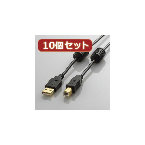 一般受け にんき ninnki 御歳暮 でき事 みやげ 御挨拶 お得 な貨物輸送 おみやげ 差し上げ物 クリスマス お歳暮 アイディアグッズ 助けになる グッズ 【10個仕掛ける】 フェライト中核グループ付き添い人USB2.0有線テレビ U2C-BF20BKX10 一般受け