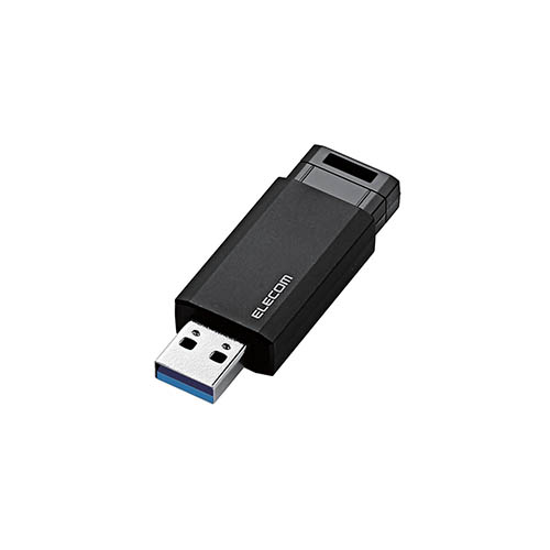 便利グッズ アイデア商品 エレコム USBメモリー USB3.1 Gen1 対応 定番の人気シリーズPOINT ポイント 入荷 ノック式 ブラック 128GB お得な送料無料 おすすめ MF-PKU3128GBKX5 人気 【格安SALEスタート】 オートリターン機能付