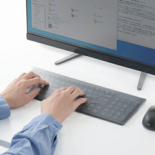 パソコン周辺機器関連 サンワサプライ マルチキーボードカバー使い捨て100枚入り FA-MULTI4 オススメ 送料無料