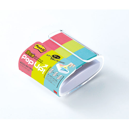 オフィス用品 関連 【5個セット】 3M Post-it ポストイット 強粘着ポップアップ ディスペンサー トリオ 3M-WD333-WH-TRIOX5 おすすめ 送料無料 おしゃれ