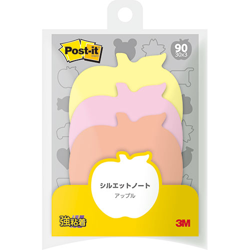 人気 にんき ninnki 御歳暮 イベント みやげ 挨拶 お得 な送料 おみやげ 贈り物 クリスマス お歳暮 消耗品 [10個セット] 3M Post-it ポストイット シルエットノート 強粘着 アップル 3M-SSS-APRX10 オススメ