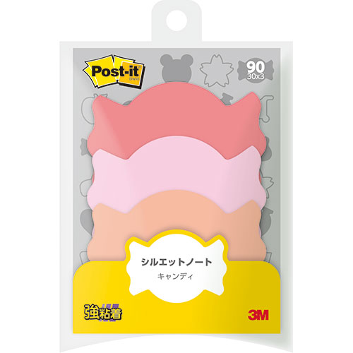 人気 おすすめ 定番 冬 話題 注目 かわいい おしゃれ ランク 御歳暮 ギフト クリスマス お歳暮 プレゼント おみやげ 【10個セット】 3M Post-it ポストイット シルエットノート 強粘着 キャンディ 3M-SSS-AMX10 人気 商品 送料無料