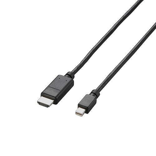 人気 おすすめ 定番 冬 お歳暮 ギフト クリスマス プレゼント エレコム Mini DisplayPort-HDMI変換ケーブル/1m/ブラック AD-MDPHDMI10BK 人気 商品 送料無料