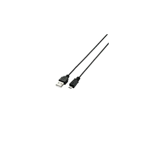 2025 クリスマス スマホ pc スマートフォン スマホ OA機器 デジタル 情報 周辺 機器 パーツ ケース スタンド アクセサリー デジタル関連 | エレコム 極細Micro-USB A-MicroB ケーブル MPA-AMBXLP05BK