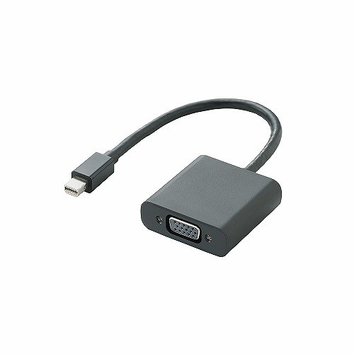 2025年 12月 クリスマス スマホ pc 音沙汰 境界線の外側 計器 部分品 入れもの 照明ランプ 佩び物 部分品 二十日鼠 パッティング WEB  デジタルかかわり合い  | エレコム Mini DisplayPort-VGA取り替えっこアダプター AD-MDPVGABK