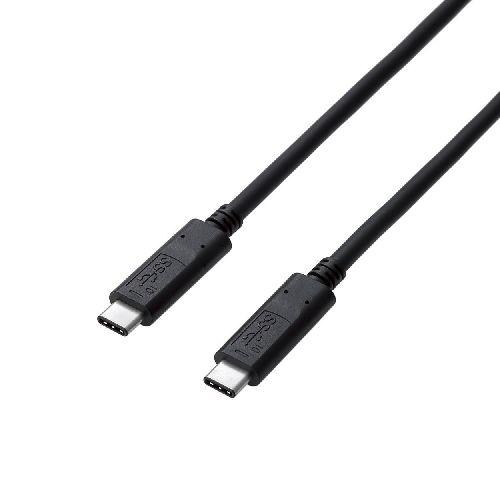 2025年 12月 クリスマス スマホ pc 情報 周辺 機器 パーツ ケース スタンド アクセサリー 部品 マウス パット WEB  デジタル関連  | エレコム USB3.1ケーブル 認証品、C-C  USB3-CCP05NBK