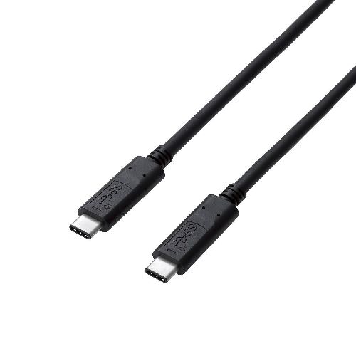 人気 おしゃれ 贈答 イベント 忘年会 定番 クリスマス プレゼント 土産 年末 正月 エレコム USB3.1ケーブル(認証品、C-C) USB3-CCP10NBK