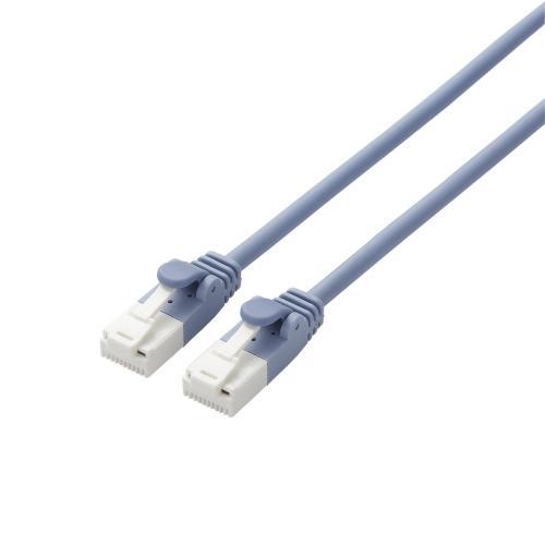 2025 クリスマス スマホ pc 機器 パーツ ケース スタンド アクセサリー 部品 マウス パット WEB LAN ルーター デジタル関連 | エレコム ツメ折れ防止やわらかLANケーブルCat6A準拠 LD-GPAYT BU30