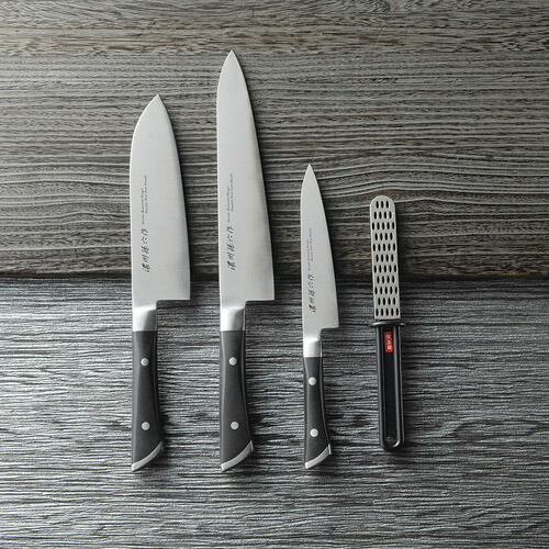 共口金料理包丁2点セット K20704619[▲][AS] ｜濃州孫六作 共口金 料理 包丁2点 セット 80Y｜包丁セット