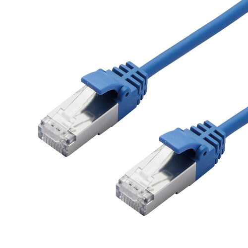 2025年 12月 クリスマス スマホ pc 部品 マウス パット WEB LAN ルーター パソコン スマートフォン スマホ OA機器 デジタル デジタル関連 | エレコム LANケーブル CAT7 スリム 3m ブルー LD-TWSS BU3