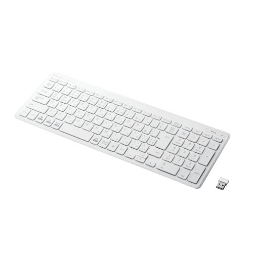 2025年 12月 クリスマス スマホ pc 部品 マウス パット WEB LAN ルーター パソコン スマートフォン スマホ OA機器 デジタル デジタル関連 | エレコム ワイヤレスコンパクトキーボード パンタグラフ式 薄型 ホワイト TK-FDP099TWH