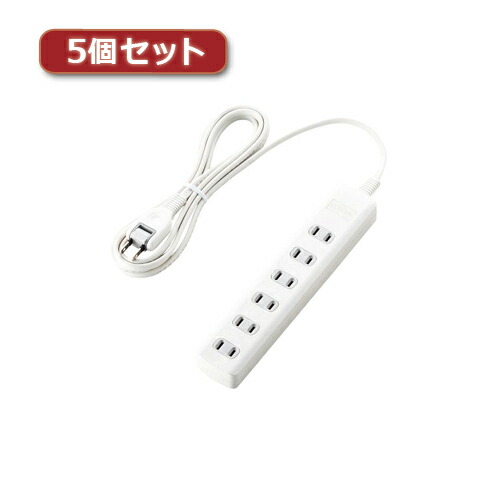 2025年 クリスマス スマホ pc パット WEB LAN ルーター パソコン スマートフォン スマホ OA機器 デジタル 情報 周辺 デジタル関連 | 5個セットエレコム 雷ガードタップ T-K1A-2625WH T-K1A-2625WHX5
