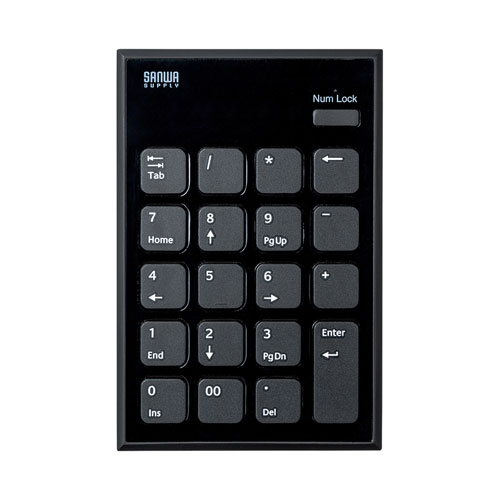 2025年 12月 クリスマス スマホ pc 部品 マウス パット WEB LAN ルーター パソコン スマートフォン スマホ OA機器 デジタル デジタル関連 | サンワサプライ Bluetoothテンキー NT-BT21BK