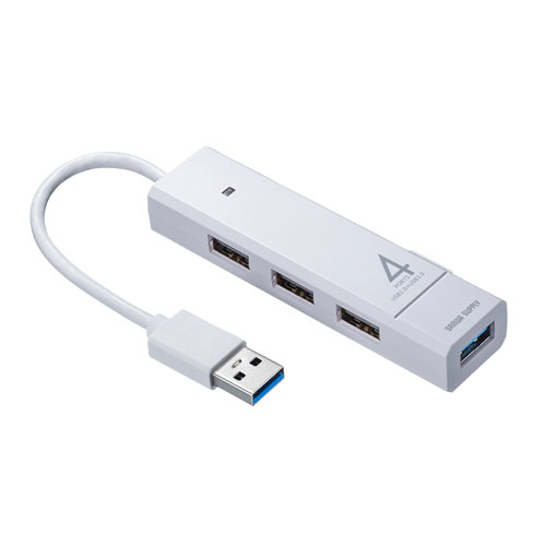 人気 おしゃれ 贈答 イベント 忘年会 定番 クリスマス プレゼント 土産 年末 正月 サンワサプライ USB3.1 Gen1+USB2.0コンボハブ USB-3H421W | PC スマホ 機器 関連：アダプタ 延長 ケーブル タイプ 充電 メモリー usbメモリ ハブ コンセント 変換 充電器 容量