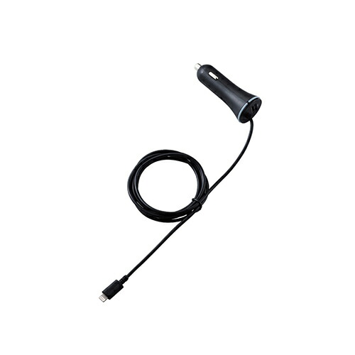 2025年 12月 クリスマス スマホ pc 部品 マウス パット WEB LAN ルーター パソコン スマートフォン スマホ OA機器 デジタル デジタル関連 | エレコム シガーチャージャー 150cm+USBAポート 4.8A インジケーター付 ブラック MPA-CCL02BK 4,964円