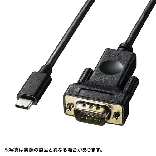 クリスマス スマホ pc LAN デジタル パット 情報 スタンド ケース ルーター 周辺 スマホ パーツ アクセサリー デジタル関連 | サンワサプライ TYPE C-VGA変換ケーブル 1m KC-ALCV10