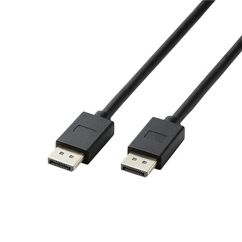 2025 クリスマス スマホ pc かっこ良い電話機 スマホ OA備品 デジタル 案内書 境界線の外側 備品 部分品 容れもの 照明ランプ 付属物  デジタルかかわり合い  | 5個書き割り エレコム ディスプレイポートケーブル ver1.4相応う 1.0m 黒いこと CAC-DP1410BK2X5