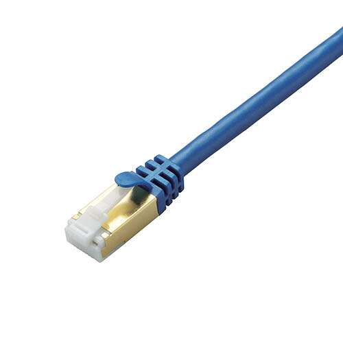 2025年 12月 クリスマス スマホ pc 部品 マウス パット WEB LAN ルーター パソコン スマートフォン スマホ OA機器 デジタル デジタル関連 | 5個セット エレコム LANケーブル CAT7準拠 爪折れ防止 2m メタリックブルー LD-TWST BM20X5