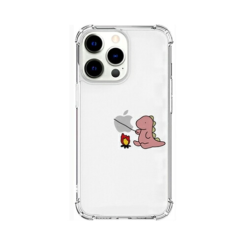 2025年 クリスマス スマホ pc OA機器 デジタル 情報 周辺 機器 パーツ ケース スタンド アクセサリー 部品 マウス デジタル関連 | AKAN ソフトタフケース for iPhone 13 Pro たき火 ピンク AK21003i13P