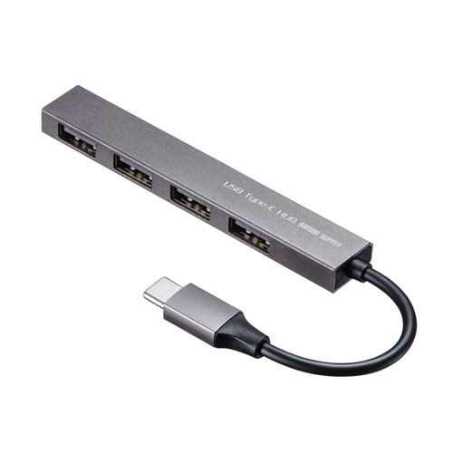 クリスマス スマホ pc LAN デジタル パット 情報 スタンド ケース ルーター 周辺 スマホ パーツ アクセサリー デジタル関連 | 5個セット サンワサプライ USB Type-C USB2.0 4ポート スリムハブ USB-2TCH23SNX5