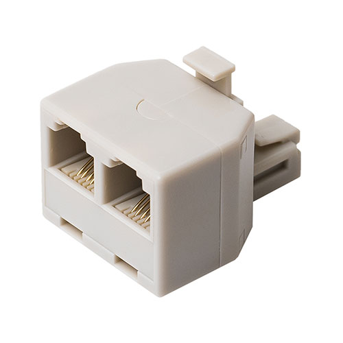 2025年 12月 クリスマス スマホ pc 部品 マウス パット WEB LAN ルーター パソコン スマートフォン スマホ OA機器 デジタル デジタル関連 | 5個セット MCO 分配アダプタ 6極4芯 回線用 白 DA-42 WHX5
