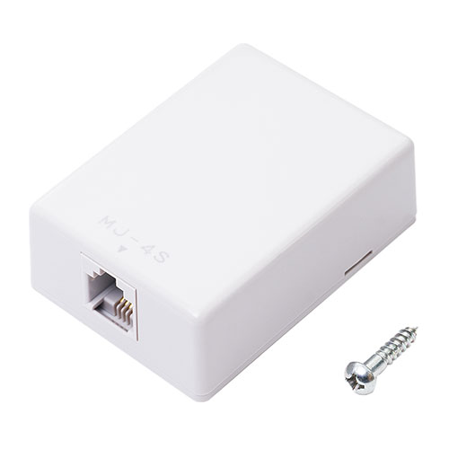 クリスマス スマホ pc LAN デジタル パット 情報 スタンド ケース ルーター 周辺 スマホ パーツ アクセサリー デジタル関連 | 5個セット MCO 回線ローゼット 6極4芯 増設用 グレー DA-R40 GYX5