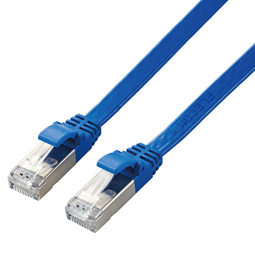 2025年 12月 クリスマス スマホ pc 部品 マウス パット WEB LAN ルーター パソコン スマートフォン スマホ OA機器 デジタル デジタル関連 | 3個セット エレコム Cat7 LANケーブル LD-TWSF BU5X3