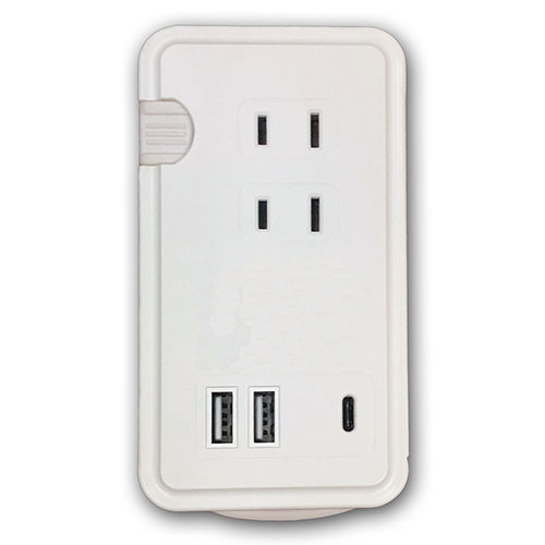 2025年 12月 クリスマス スマホ pc 部品 マウス パット WEB LAN ルーター パソコン スマートフォン スマホ OA機器 デジタル デジタル関連 | HIDISC 最大出力18W QC3.0 PD対応 AC電源タップ & USB充電器 typeC HDUTC2U3PWH