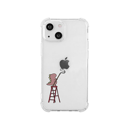 2025 クリスマス スマホ pc スマートフォン スマホ OA機器 デジタル 情報 周辺 機器 パーツ ケース スタンド アクセサリー デジタル関連 | AKAN ソフトタフケース for iPhone 14 ペインティング ピンク 背面カバー型 AK23496i14