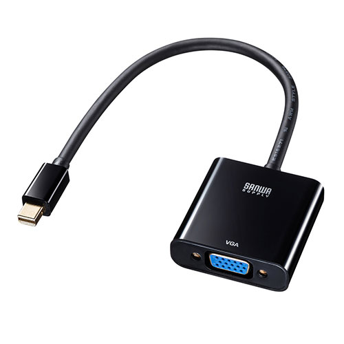 クリスマス スマホ pc LAN デジタル パット 情報 スタンド ケース ルーター 周辺 スマホ パーツ アクセサリー デジタル関連 | サンワサプライ Mini DisplayPort-VGA変換アダプタ AD-MDPV02