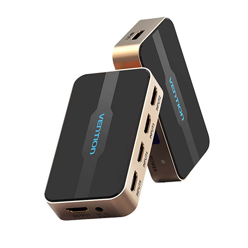 人気 おしゃれ 贈答 イベント 忘年会 定番 クリスマス プレゼント 土産 年末 正月 VENTION HDMI Switcher 5 In 1 Out Gold AC-2441 関連：(送料無料 通販 グッズ 商品 便利 父の日 母の日 クリスマス 結婚 プレゼント)