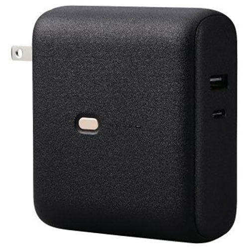 2025 クリスマス スマホ pc 機器 パーツ ケース スタンド アクセサリー 部品 マウス パット WEB LAN ルーター デジタル関連 | エレコム AC充電器一体モバイルバッテリー 10000mAh 20W C×1+A×1 DE-AC07-10000BK