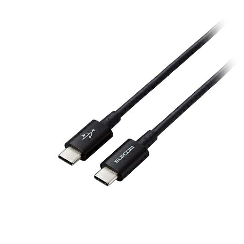 2025年 クリスマス スマホ pc パット WEB LAN ルーター パソコン スマートフォン スマホ OA機器 デジタル 情報 周辺 デジタル関連 | エレコム USB2.0ケーブル 認証品、C-C、やわらか耐久、USB PD対応 MPA-CCYS12NBK