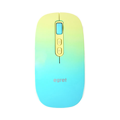 ビジネスハーモニー EGRET PrettiE おしゃれ且つ高機能の充電式ワイヤレスマウス 萌黄 EM23-P3 関連（周辺機器 アクセサリー スマートフォン  PC  カード  USB  ハブ  コンバータ スマホ リーダー）